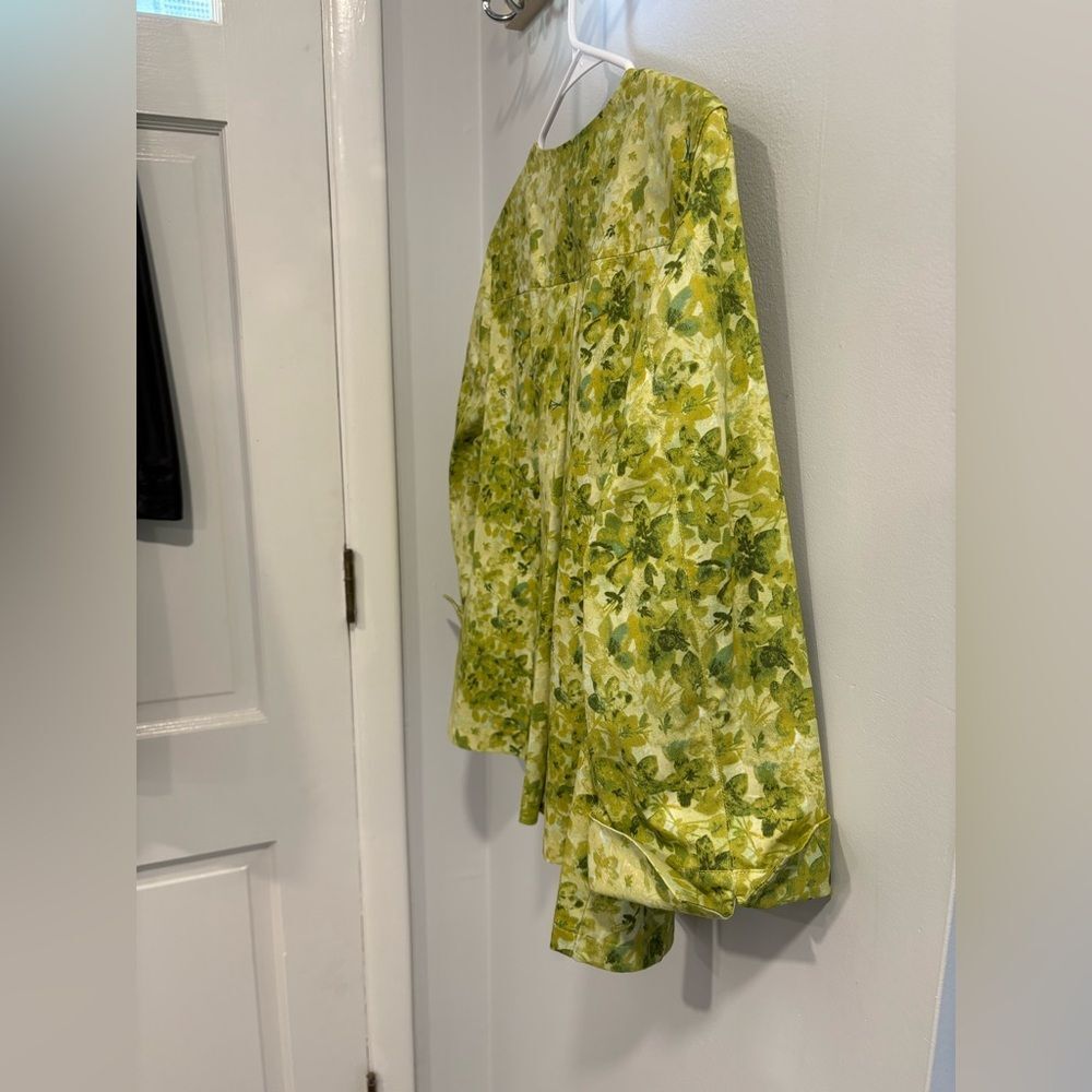 Coldwater Creek Floral Multi Green Jacket - Picture 6 of 14
